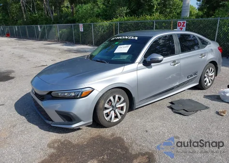 2022 Honda Civic Sedan Lx из США, поврежденный, VIN 2HGFE2F23NH542536